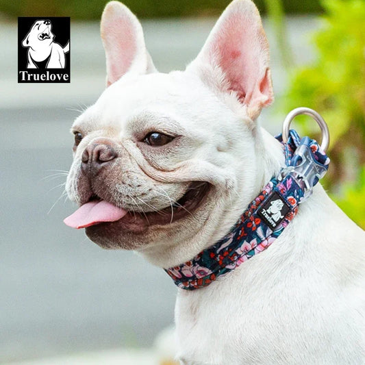Collar Truelove Floral Acolchado para Perros | Camuflaje