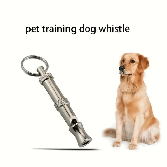 Silbato para Perros Antiladridos | Tono Ajustable con Llavero
