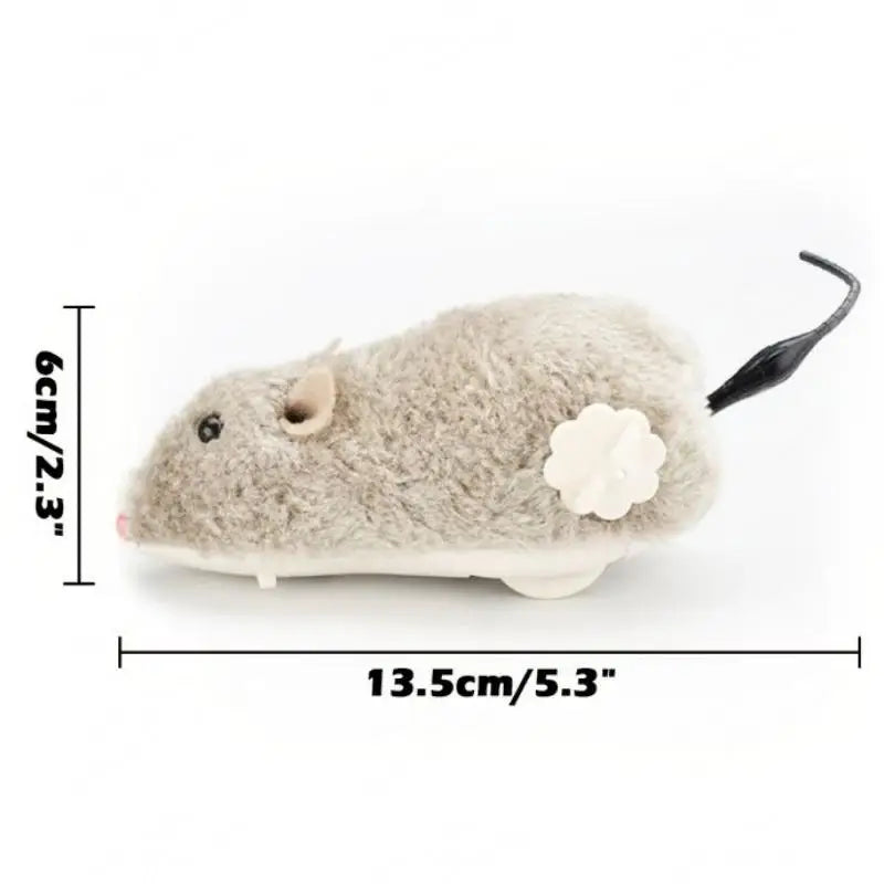 Ratón de Peluche Interactivo para Gatos y Perros