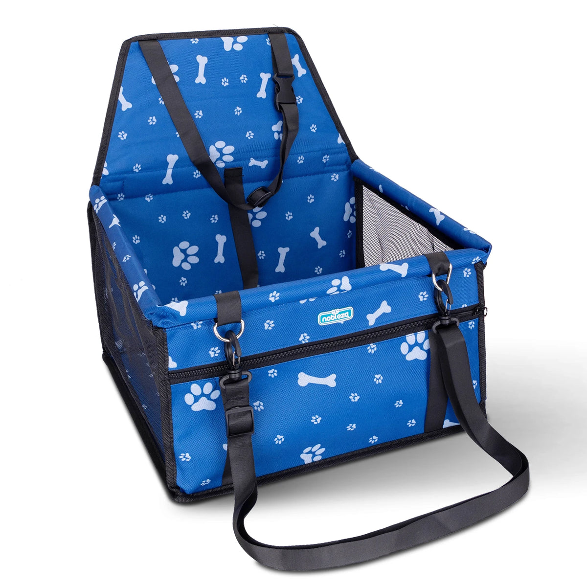 Asiento de Coche para Perros Nobleza | Elevador Plegable e Impermeable