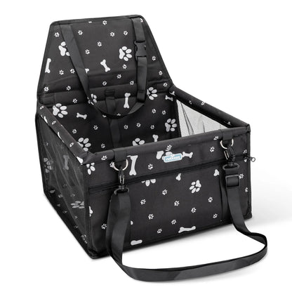 Asiento de Coche para Perros Nobleza | Elevador Plegable e Impermeable