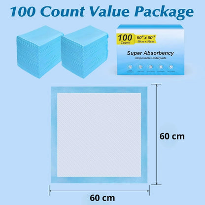 Empapadores Pawcontrol para Cachorros | 100 Unidades 60x60