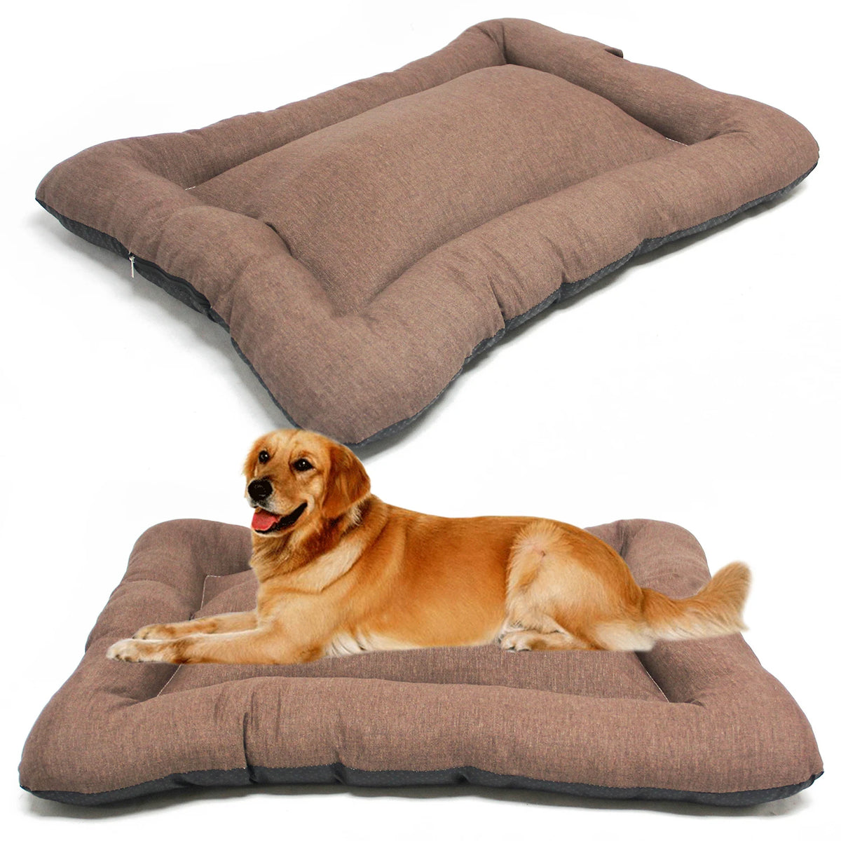 Cama Acolchada para Perros y Gatos | Antideslizante, Tallas S/M/L