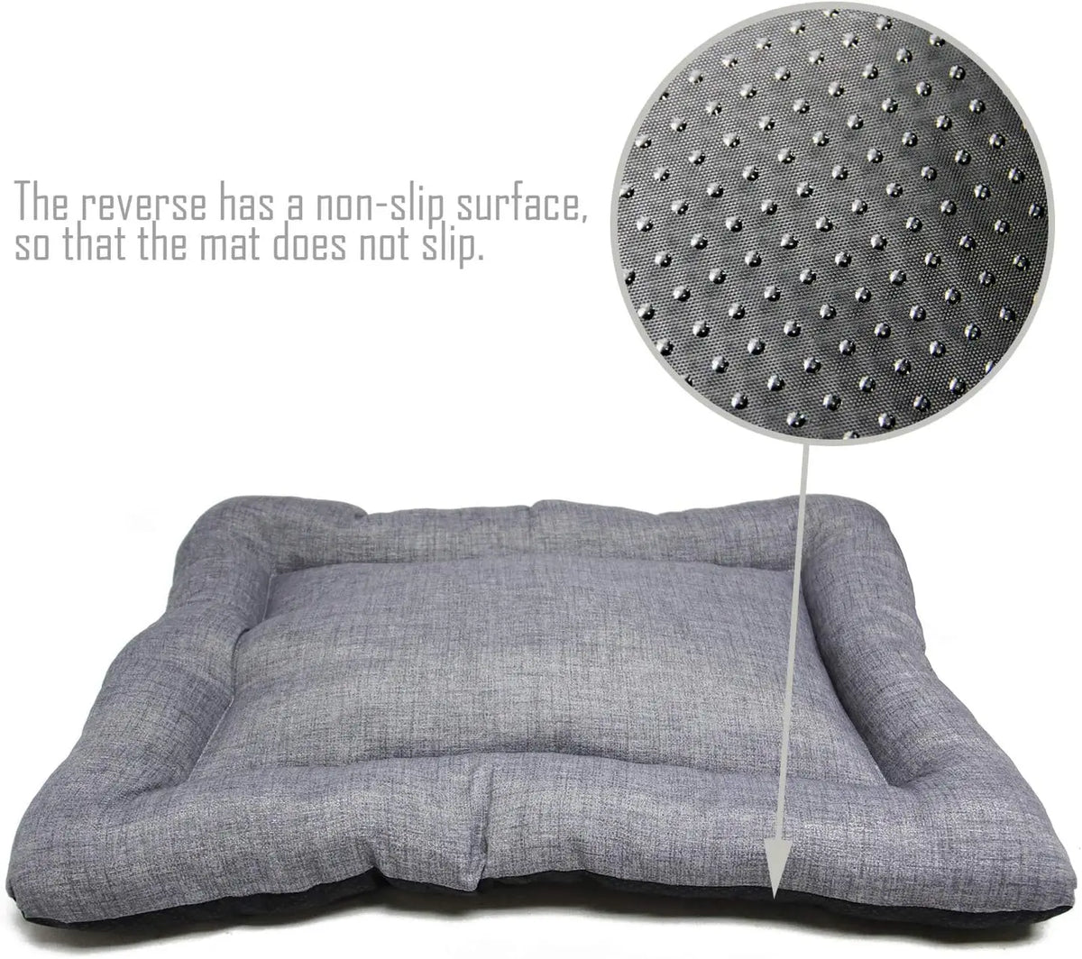 Cama Acolchada para Perros y Gatos | Antideslizante, Tallas S/M/L