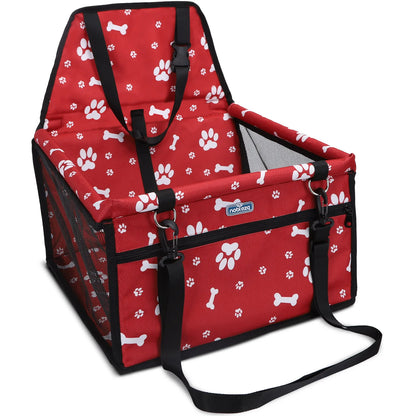 Asiento de Coche para Perros Nobleza | Elevador Plegable e Impermeable