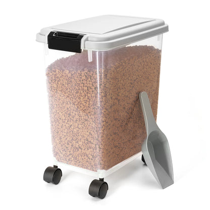 Contenedor de Pienso Nobleza con Ruedas | 20/30/40L Hermético
