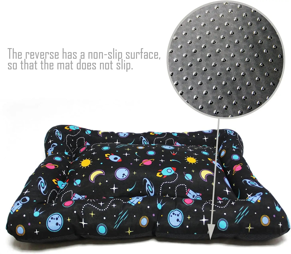 Cama Acolchada para Perros y Gatos | Antideslizante, Tallas S/M/L