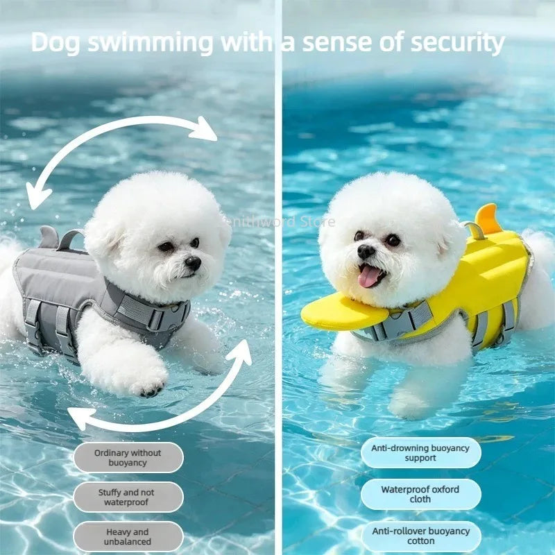 Chaleco Salvavidas Ajustable para Perros | Impermeable de Verano