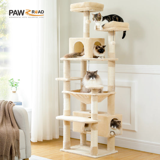 Rascador Torre para Gatos Pawz Road | Multinivel con Sisal