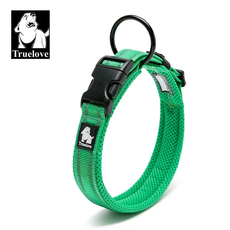 Collar Truelove de Malla Acolchada Reflectante | 8 Tallas