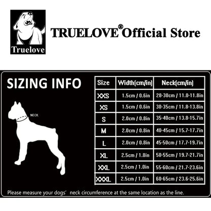 Collar Truelove de Nylon Acolchado Reflectante TLC5011