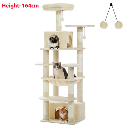 Rascador Torre para Gatos Pawz Road | Multinivel con Sisal