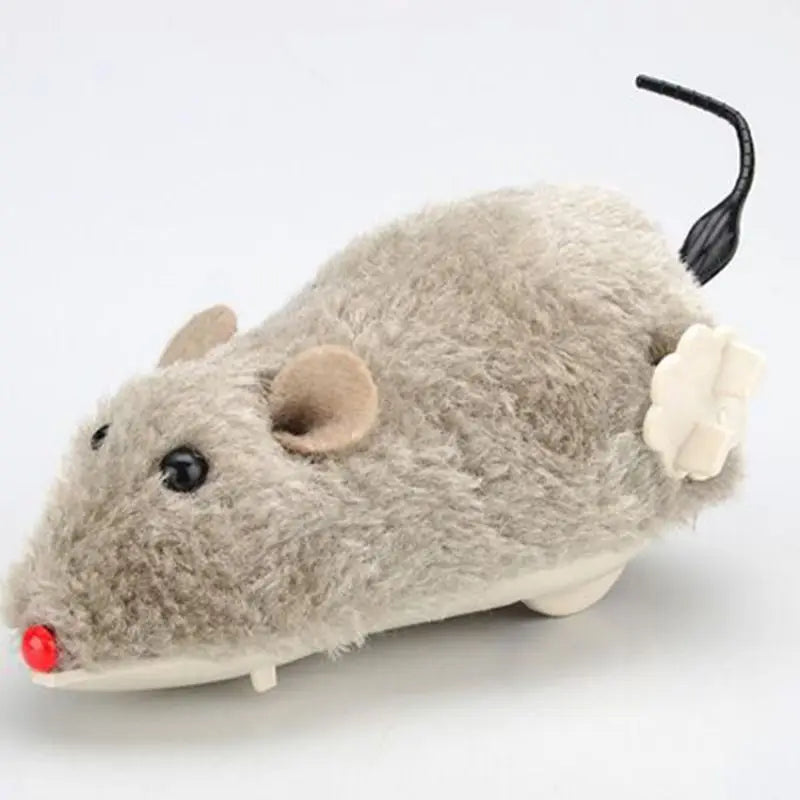 Ratón de Peluche Interactivo para Gatos y Perros