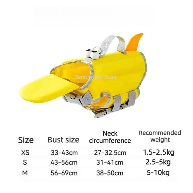 Chaleco Salvavidas Ajustable para Perros | Impermeable de Verano