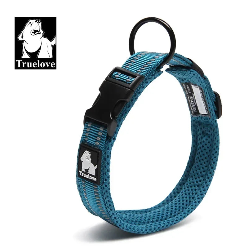 Collar Truelove de Malla Acolchada Reflectante | 8 Tallas