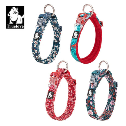 Collar Truelove Floral Acolchado para Perros | Camuflaje