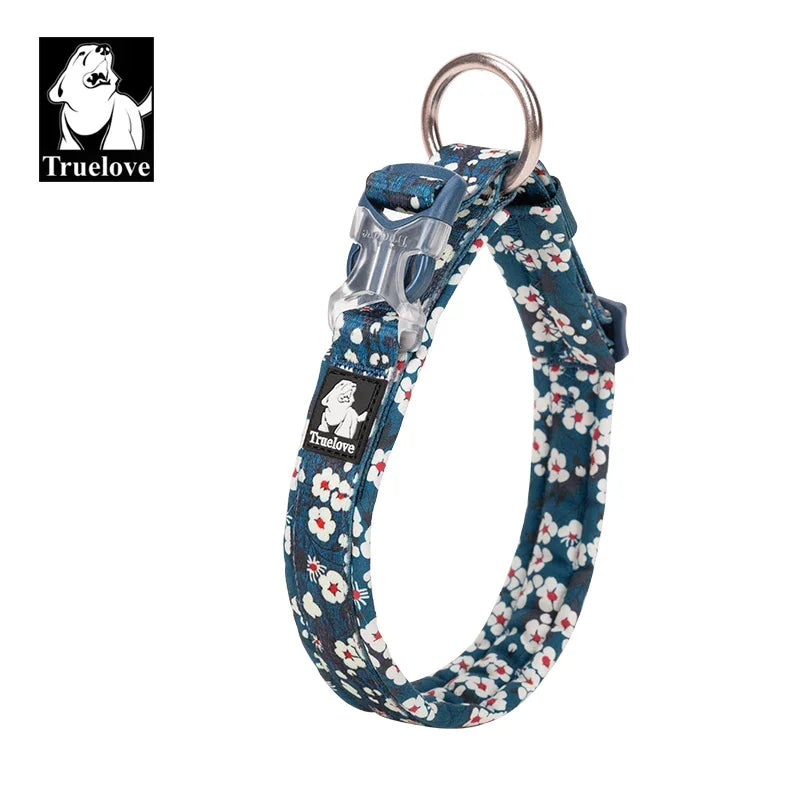 Collar Truelove Floral Acolchado para Perros | Camuflaje