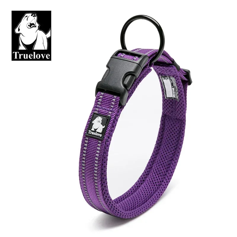 Collar Truelove de Malla Acolchada Reflectante | 8 Tallas