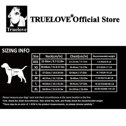 Arnés Truelove Ultraligero Impermeable | Resistente para Perros