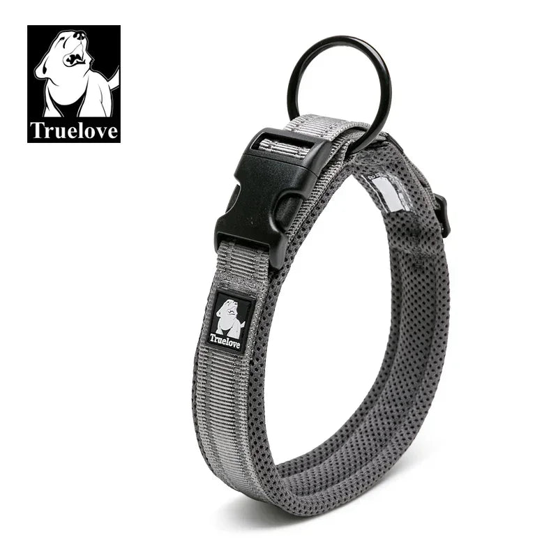 Collar Truelove de Malla Acolchada Reflectante | 8 Tallas
