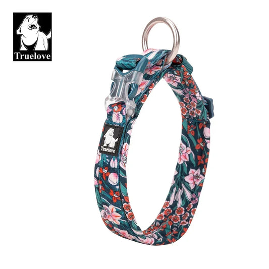 Collar Truelove Floral Acolchado para Perros | Camuflaje