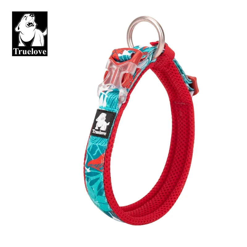 Collar Truelove Floral Acolchado para Perros | Camuflaje