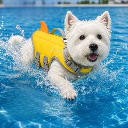 Chaleco Salvavidas Ajustable para Perros | Impermeable de Verano