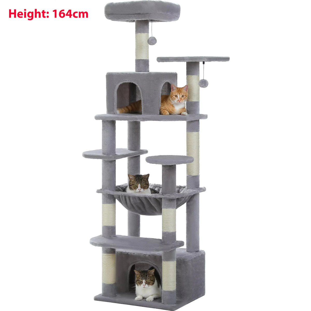Rascador Torre para Gatos Pawz Road | Multinivel con Sisal
