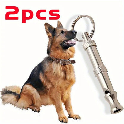 Silbato para Perros Antiladridos | Tono Ajustable con Llavero