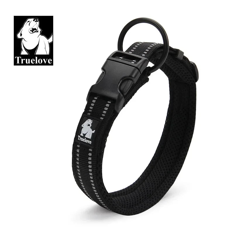 Collar Truelove de Malla Acolchada Reflectante | 8 Tallas