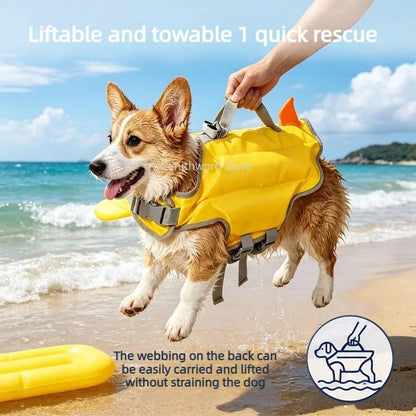 Chaleco Salvavidas Ajustable para Perros | Impermeable de Verano
