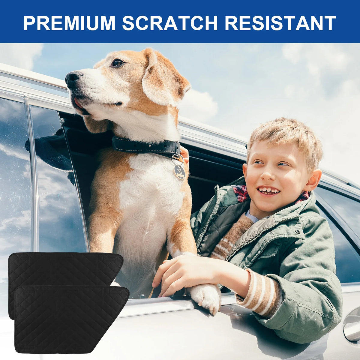 Protector de Puertas de Coche para Perros (2 uds) | Impermeable